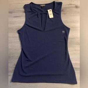 Cute top by Express, dark blue, S